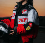 FERRARI F1 Vintage White Jacket