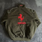 FERRARI F1 Vintage Black Jacket