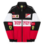 FERRARI F1 Vintage White Jacket